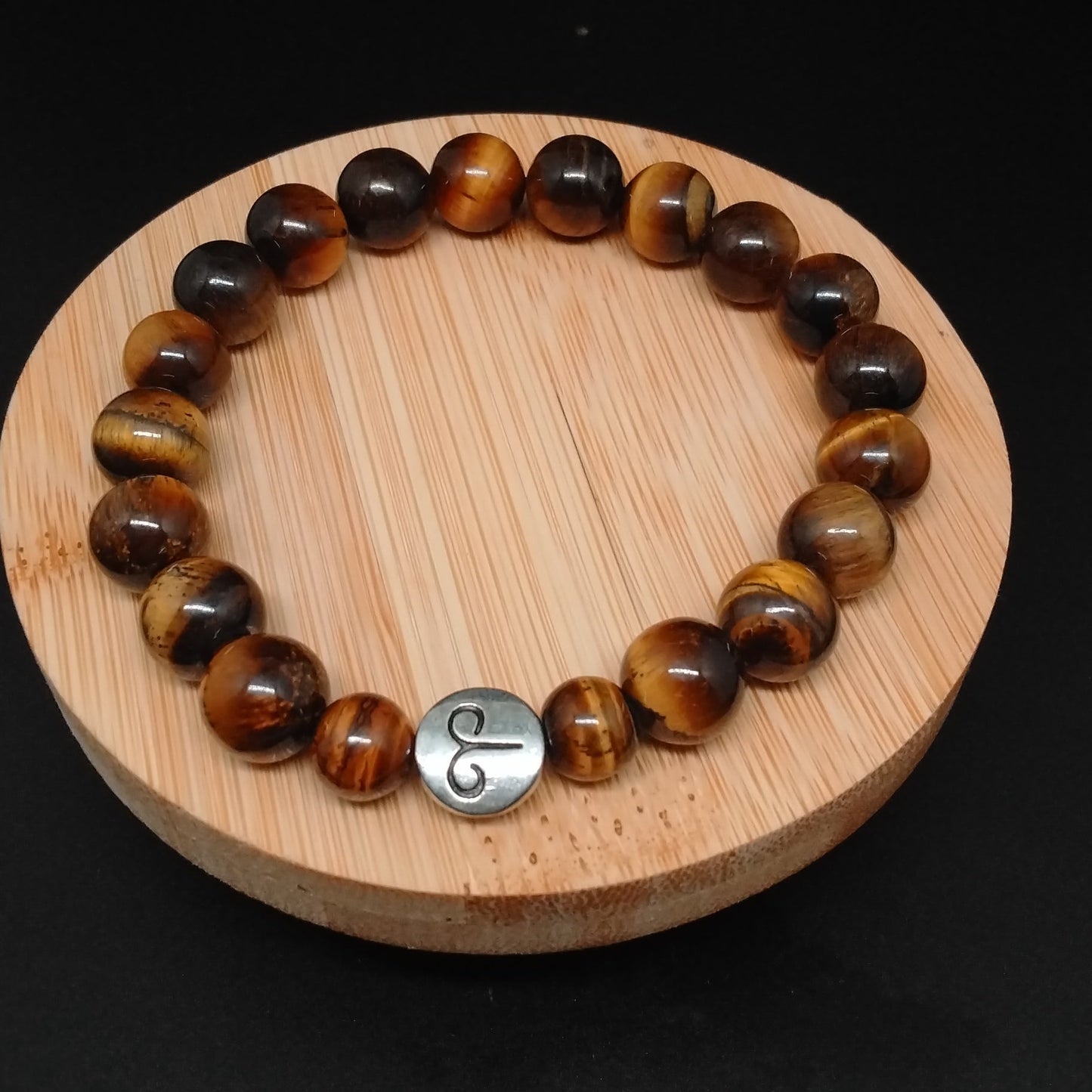 Tigers Eye Zodiac Bracelet (Aries)