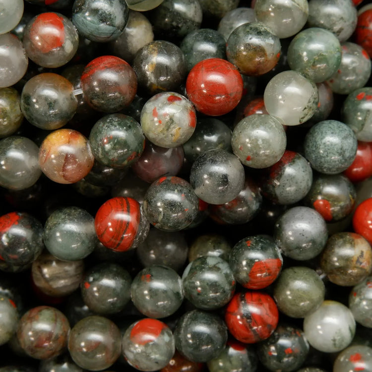 African Bloodstone Earrings