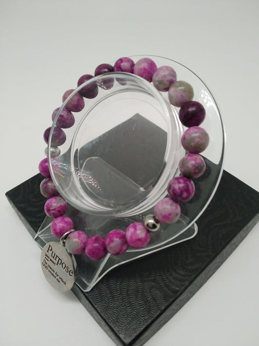 Purple Purpose Bracelet