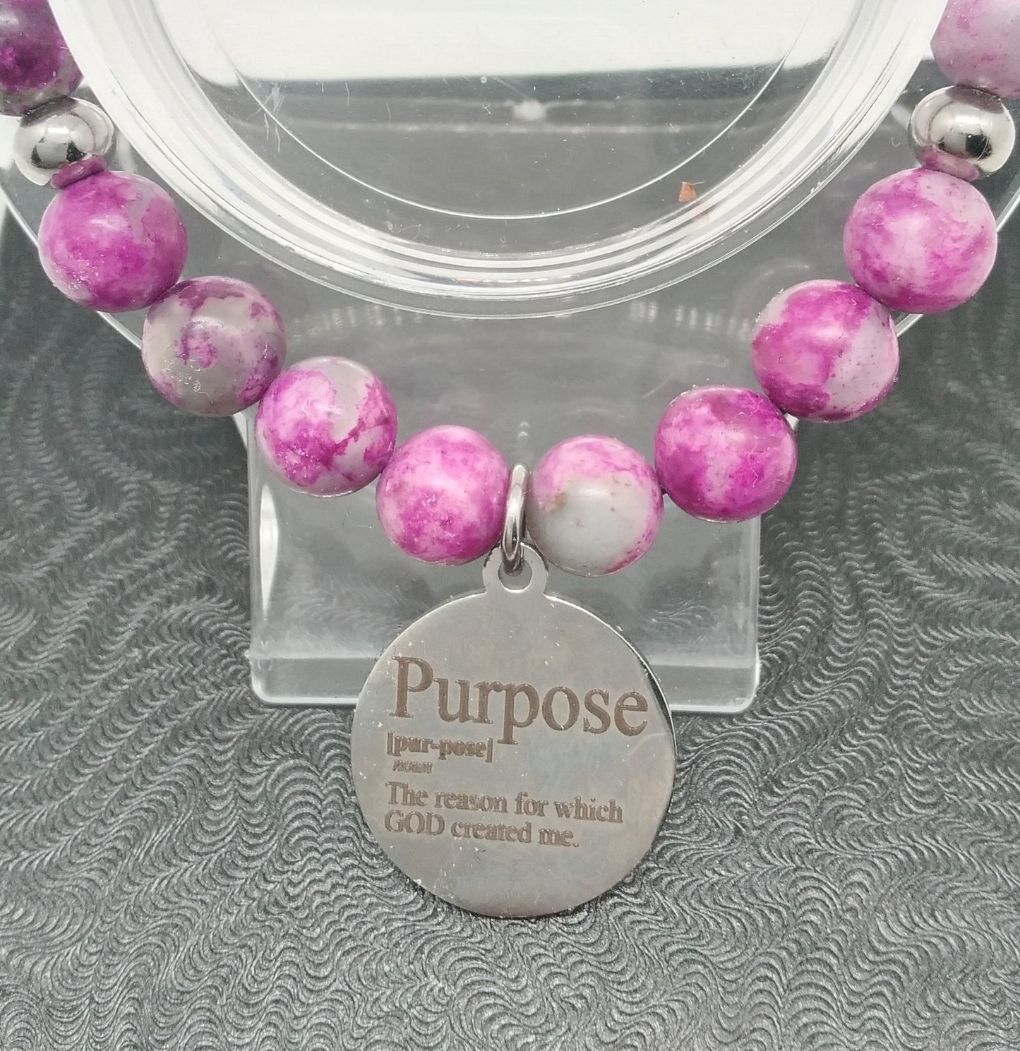 Purple Purpose Bracelet