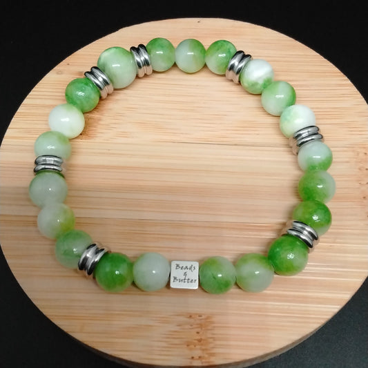 Green Persian Jade Bracelet