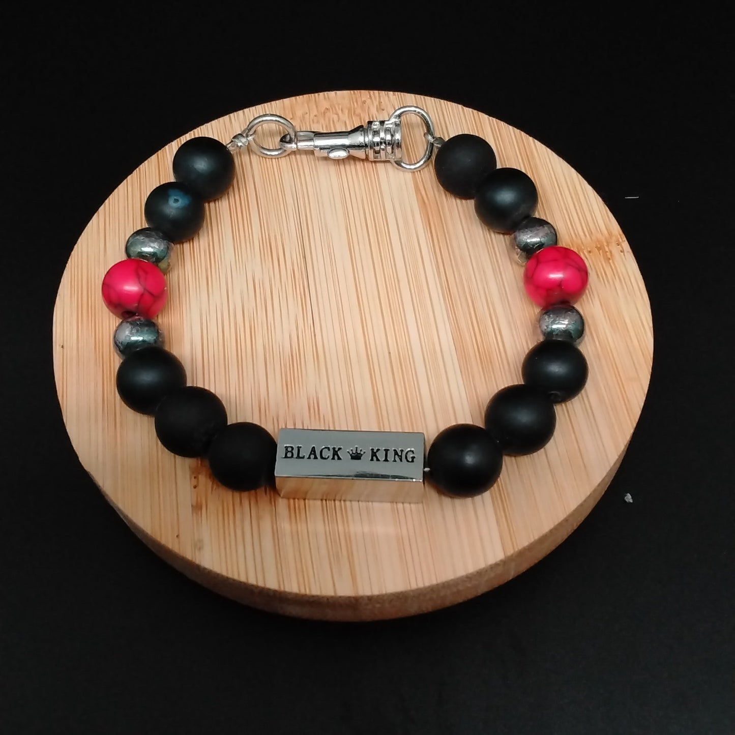 Black Onyx "King" Bracelet