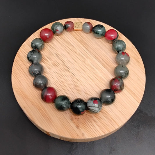 African Bloodstone Bracelet