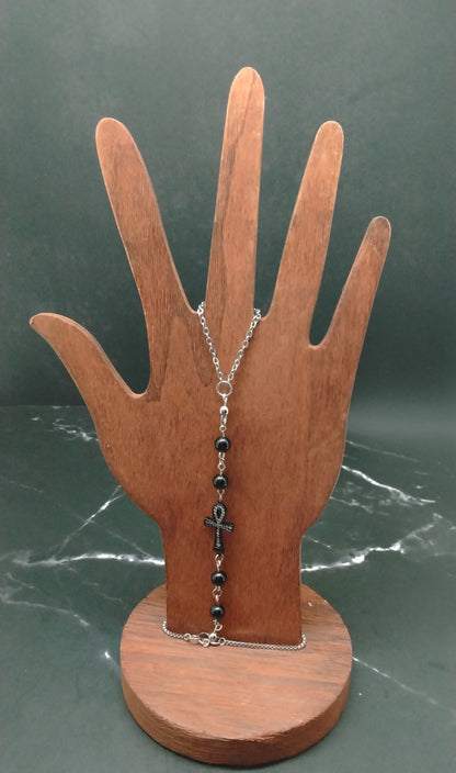 Black Onyx Hand Chain
