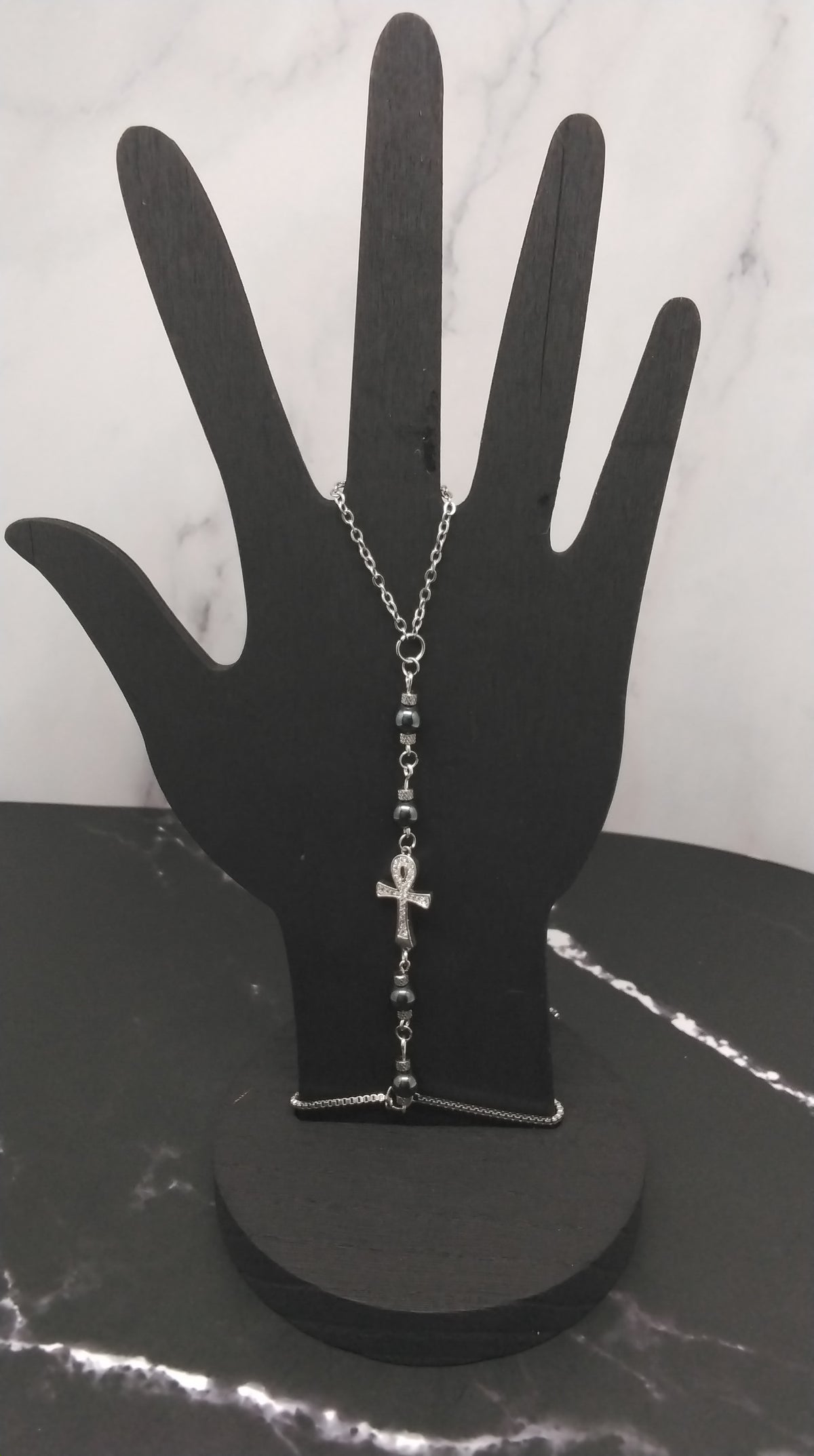 Hematite Hand Chain
