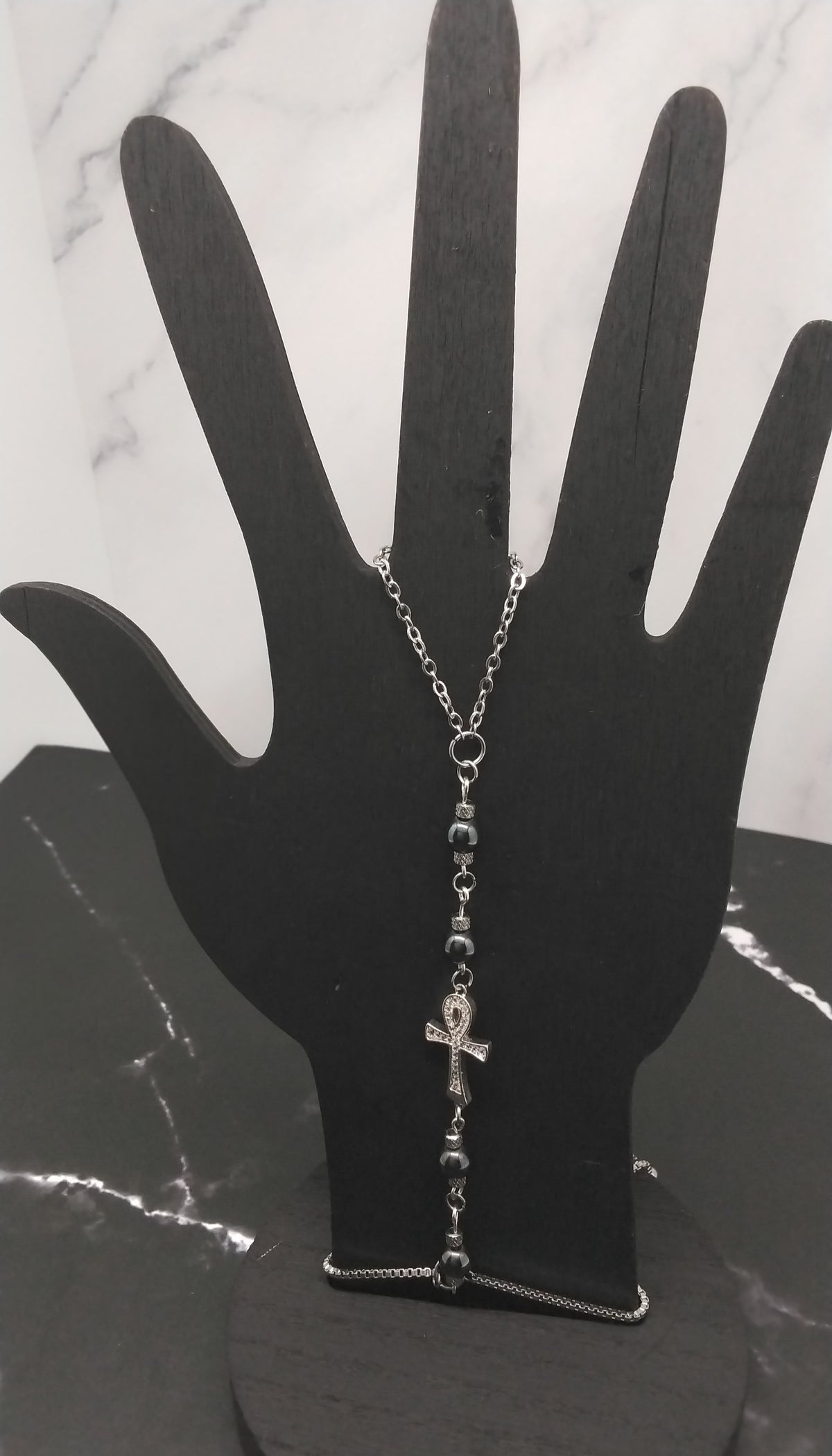 Hematite Hand Chain