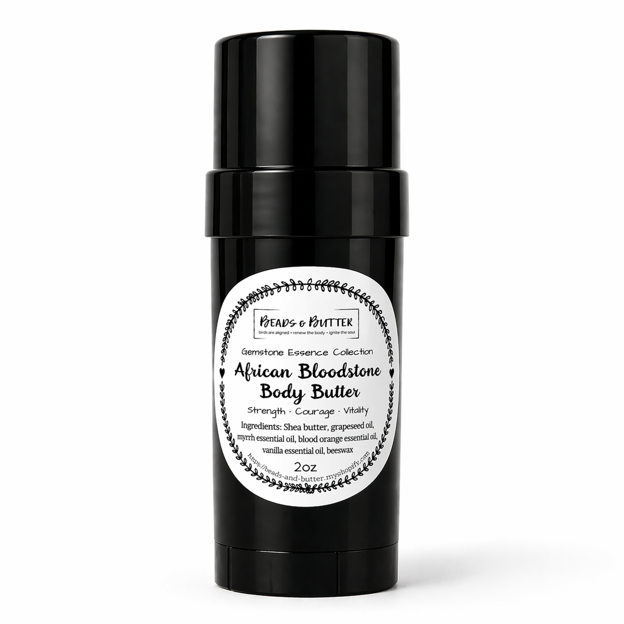 African Bloodstone Body Butter Stick
